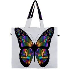 Abstract Animal Art Butterfly Canvas Travel Bag by Sudhe