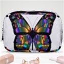 Abstract Animal Art Butterfly Make Up Pouch (Small) View1