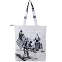 Apollo Moon Landing Nasa Usa Double Zip Up Tote Bag View2