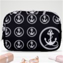 Anchor Pattern Make Up Pouch (Small) View1