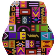 Abstract A Colorful Modern Illustration Car Seat Back Cushion  by Sudhe