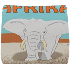 Africa Elephant Animals Animal Seat Cushion by Sudhe