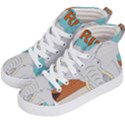 Africa Elephant Animals Animal Kids  Hi-Top Skate Sneakers View2