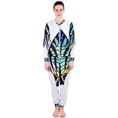 A Colorful Butterfly Onepiece Jumpsuit (ladies)  by Sudhe