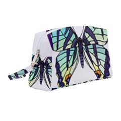 A Colorful Butterfly Wristlet Pouch Bag (medium) by Sudhe