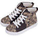 Angry Male Lion Kids  Hi-Top Skate Sneakers View2