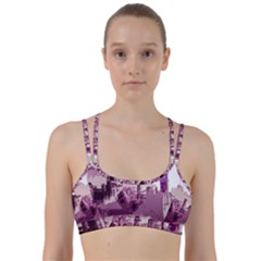 Abstract Painting Edinburgh Capital Of Scotland Line Them Up Sports Bra by Sudhe