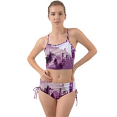 Abstract Painting Edinburgh Capital Of Scotland Mini Tank Bikini Set by Sudhe