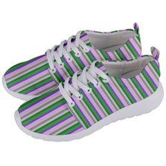 Candy Stripes 2 Men s Lightweight Sports Shoes by retrotoomoderndesigns