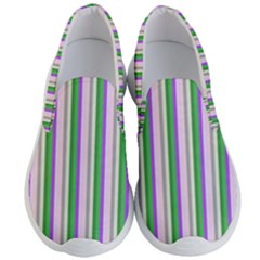 Candy Stripes 2 Men s Lightweight Slip Ons by retrotoomoderndesigns