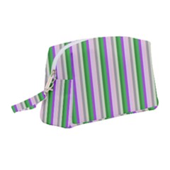 Candy Stripes 2 Wristlet Pouch Bag (medium)