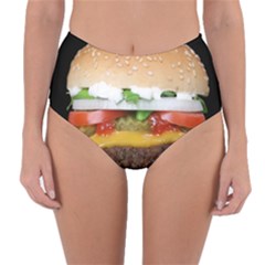 Abstract Barbeque Bbq Beauty Beef Reversible High-waist Bikini Bottoms by Sudhe