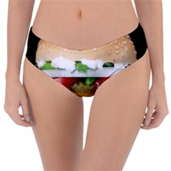 Abstract Barbeque Bbq Beauty Beef Reversible Classic Bikini Bottoms by Sudhe