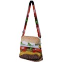 Abstract Barbeque Bbq Beauty Beef Zipper Messenger Bag View2