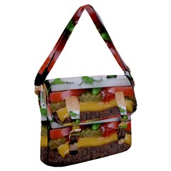 Abstract Barbeque Bbq Beauty Beef Buckle Messenger Bag by Sudhe