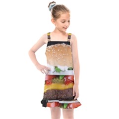 Abstract Barbeque Bbq Beauty Beef Kids  Overall Dress by Sudhe