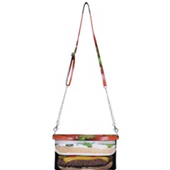 Abstract Barbeque Bbq Beauty Beef Mini Crossbody Handbag by Sudhe