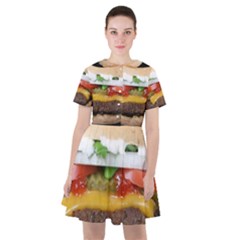 Abstract Barbeque Bbq Beauty Beef Sailor Dress by Sudhe