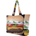 Abstract Barbeque Bbq Beauty Beef Simple Shoulder Bag View1