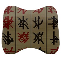 Ancient Chinese Secrets Characters Velour Head Support Cushion by Sudhe