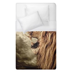 Roaring Lion Duvet Cover (single Size) by Sudhe