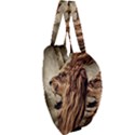 Roaring Lion Giant Heart Shaped Tote View3