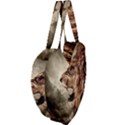 Roaring Lion Giant Heart Shaped Tote View4