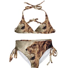 Roaring Lion Kids  Classic Bikini Set by Sudhe