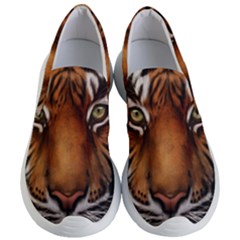 The Tiger Face Women s Lightweight Slip Ons by Sudhe