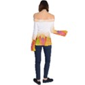 Autumn Leaves Colorful Fall Foliage Off Shoulder Long Sleeve Top View2