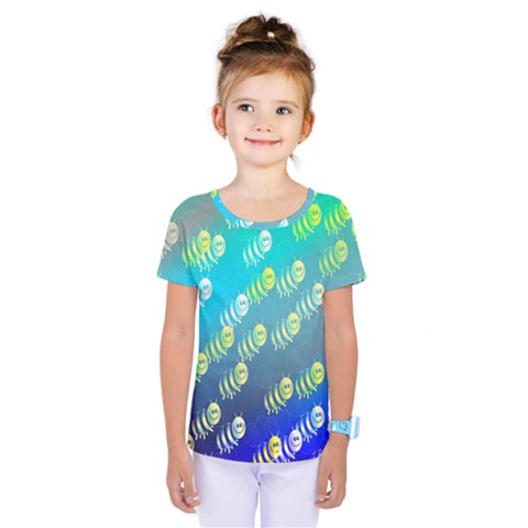 Animal Nature Cartoon Wild Wildlife Wild Life Kids  One Piece Tee by Sudhe