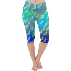 Animal Nature Cartoon Wild Wildlife Wild Life Lightweight Velour Cropped Yoga Leggings