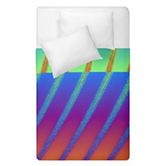 Abstract Fractal Multicolored Background Duvet Cover Double Side (single Size) by Sudhe