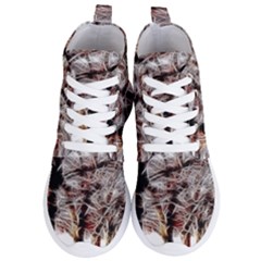 Autumn Fractal Forest Background Women s Lightweight High Top Sneakers