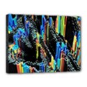 Abstract 3d Blender Colorful Canvas 16  x 12  (Stretched) View1