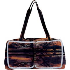 Aurora Sunset Sun Landscape Multi Function Bag by Sudhe