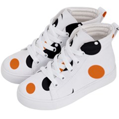 Happy Face With Orange Nose Vector File Kids  Hi-top Skate Sneakers by Sudhe