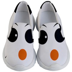 Happy Face With Orange Nose Vector File Kids  Lightweight Slip Ons by Sudhe