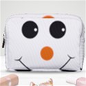 Happy Face With Orange Nose Vector File Make Up Pouch (Medium) View1