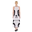 Bear Panda Bear Panda Animals Sleeveless Maxi Dress View2