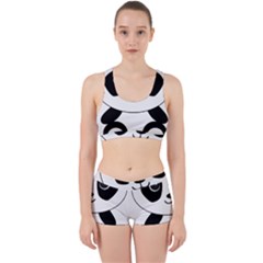 Bear Panda Bear Panda Animals Work It Out Gym Set by Sudhe