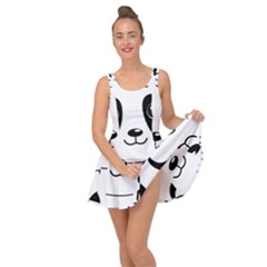 Bear Panda Bear Panda Animals Inside Out Casual Dress by Sudhe