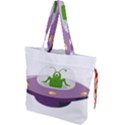 Ufo Drawstring Tote Bag View1