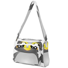 Cute Penguin Animal Front Pocket Crossbody Bag by Sudhe