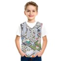 Simple Map Of The City Kids  SportsWear View1