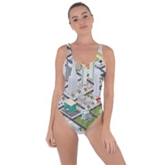 Simple Map Of The City Bring Sexy Back Swimsuit by Sudhe