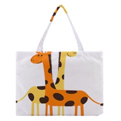 Giraffe Africa Safari Wildlife Medium Tote Bag by Sudhe