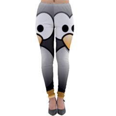 Penguin Birds Aquatic Flightless Lightweight Velour Leggings by Sudhe