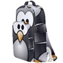 Penguin Birds Aquatic Flightless Double Compartment Backpack View1