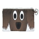 Dog Pup Animal Canine Brown Pet Canvas Cosmetic Bag (XL) View2